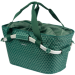 Fietsmand Basil Flair Carry All achtermand met MIK bevestiging 38 x 21 x 27 cm - groen