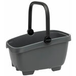 Newlooxs New looxs mand clipper antraciet racktime 28l 47x37x27 cm 700.810rt