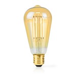 LED-Filamentlamp E14 | Kaars | 7 W | 806 lm | 2700 K | Warm Wit | Aantal lampen in verpakking: 1 Stuks | Doorzichtig