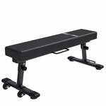 Gyronetics Vlakke Fitnessbank - Verstelbaar - Belastbaarheid 200 kg - Halterbank