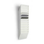 Durable Flexiboxx folderhouder - 111,5 x 24 x 13,5 cm - Transparant - 12 staande A4 vakken