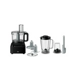 Braun FP3132BK PurEase Foodprocessor Zwart