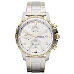 Fossil ME3085 Townsman automatisch lederen Herenhorloge- zwart