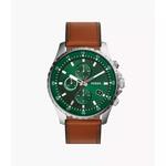 Fossil Flynn automatisch bruin lederen horloge Bq2270