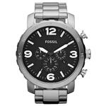 Fossil Heren Dean roestvrijstalen chronograaf horloge FS4542