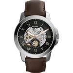 Fossil heren Forrester chronograaf bruin lederen horloge FS5696