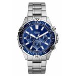 Fossil Heren Forrester chronograaf chronograaf zwartkleurig roestvrijstalen horloge FS5608