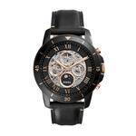 Fossil Heren Nate chronograaf zwart roestvrij stalen horloge JR1401