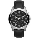 Fossil Heren Commuter chronograaf lichtbruin lederen horloge FS5401