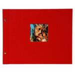 walther+ design MX-101-R Fotoalbum (b x h) 29 cm x 32 cm Rood 100 bladzijden