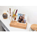 Clayre & Eef Fotolijst 32x3x25 cm Bruin Hout Rechthoek Fotohouder Bruin Fotohouder