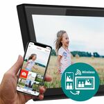 Frameo Digitale Fotolijst WiFi versie - Zwart - 10.1 Inch