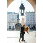 Professionele fotoshoot met begeleide wandeling in Krakau