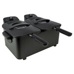 Inventum Friteuse Dubbel 2X2,5 Liter Zwart 1800 Watt