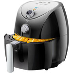 Airfryer - Aigi Hida - Hetelucht Friteuse - Timer - 3.5 Liter - Zwart