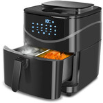 Airfryer - Aigi Hunra - Hetelucht Friteuse - Timer - 3.5 Liter - Zwart