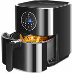 Airfryer - Aigi Jona - Hetelucht Friteuse - Timer - 7 Liter - Zwart