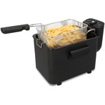 Airfryer - Aigi Masty - Hetelucht Friteuse - Timer - 9.5 Liter - LED Touchscreen - Zwart