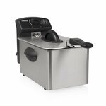 Princess 182626 Friteuse met koudezone 3 l 2000 W Zilver (mat)