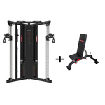 PTessentials Combo Deal - PRO Functional Trainer incl. adjustable bench - 2 x 90 kg stack