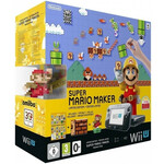 Nintendo Wii U Premium Pack (Black) + Super Mario Maker + Amiibo (boxed)