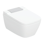 DoucheWC Geberit AquaClean Mera Classic | Geurafzuiging | Luchtdroging | Ladydouche | Softclose | Glanschroom