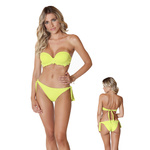 Badmode Emerara by DD&apos; E (vlinder) bikini slip geelgroen