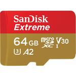 Sandisk microSDXC geheugenkaart - 64GB - Extreme