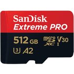 Sandisk microSDXC geheugenkaart - 512GB - ExtremePro