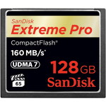 Sandisk CF geheugenkaart - 128GB - Extreme Pro