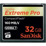 Sandisk CF geheugenkaart - 32GB - Extreme Pro