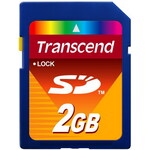 Transcend SD geheugenkaart - 2GB
