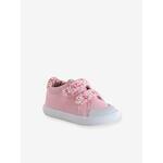 Stoffen tennisschoenen met klittenband voor babymeisjes rozen