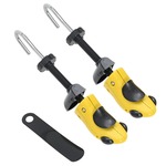 VidaXL Schoenspanners met schoenlepel eu 41-46 kunststof geel