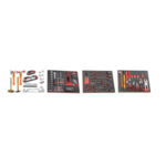 Gedore 1504 0810 Verrijdbare werkbank 9 laden + Gereedschapset 325-Delig 1873849 - 1873849