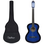 VidaXL 12-delige gitaarset klassiek beginner 4/4 39"