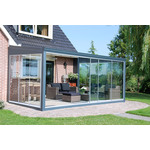 Glastuinkamer met glasdak 500x250 cm op 3 staanders