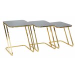 TAFEL EENVOUDIGE SET 3 STUKS CM 44X50,5X55,5-39X49X51-34X47X45
