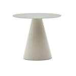 Kave Home Ronde Bijzettafel 'Wilshire' 50cm, kleur Grijs
