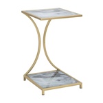 Sohome Salontafel 'Parker' Keramiek, 130 x 70cm, kleur Zwart