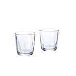 Japanse Glazenset - The Oriental Shop - Set van 2 - 330ml - 9 x 9 x 9.2cm