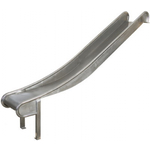 Glijbaan RVS voor speeltoestellen (platformhoogte 100cm)