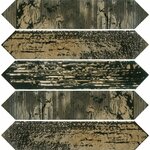 Wandtegel Dune Crackle Decor Metal 6.5x33 cm Goudbruin Dune Ceramics