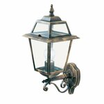 Albert Platte wandlamp buitenHolli brons - bruin - 653225