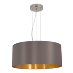 Eglo Plafondventilator lampCadiz E27 106cm messing met hout - 35075