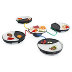 Domo DO9189G - Steengrill - Gourmetset - Racletteset - 8 personen