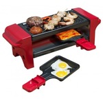 MaxxHome Raclettegrill voor 8 personen - Gourmetset - Tafelgrill - Zwart