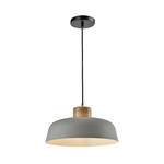 EGLO Lisciana Hanglamp - LED - 87,5 cm - Grijs/Bruin/Wit - Dimbaar
