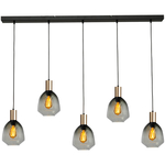 Light & Living - Hanglamp Plumeria - 34x34x40 - Groen