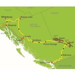 van de Canadian Rockies naar Yukon (15 dagen)